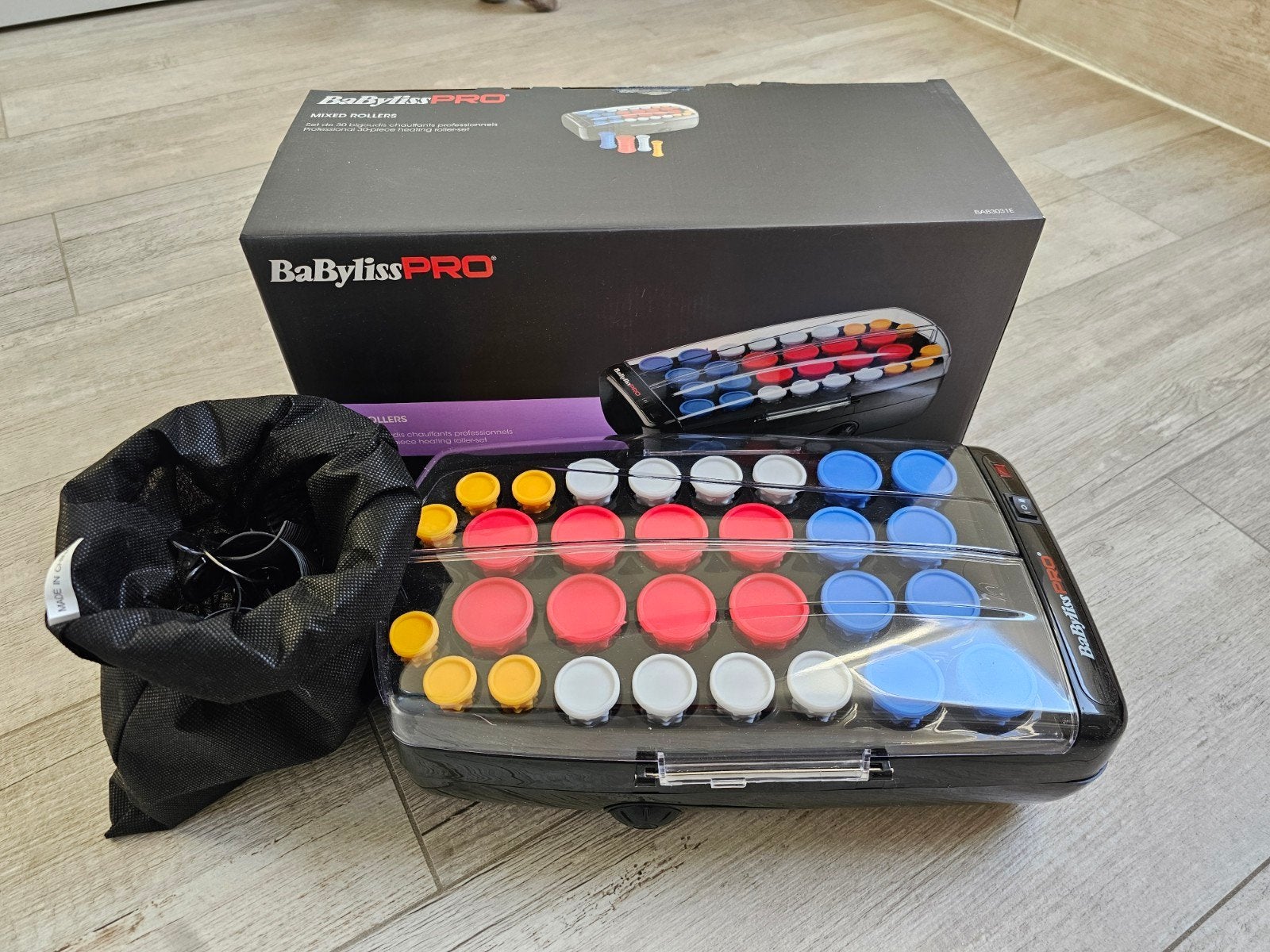 Babyliss Pro krulset met 30 rollers, Ophalen