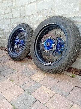 Jantes supermotard, Enlèvement