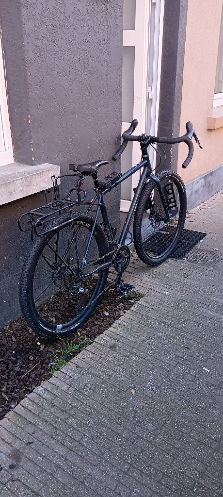 Kona gravel 650b steel, 10 tot 15 versnellingen, 49 tot 53 cm, Schijfrem, Ophalen