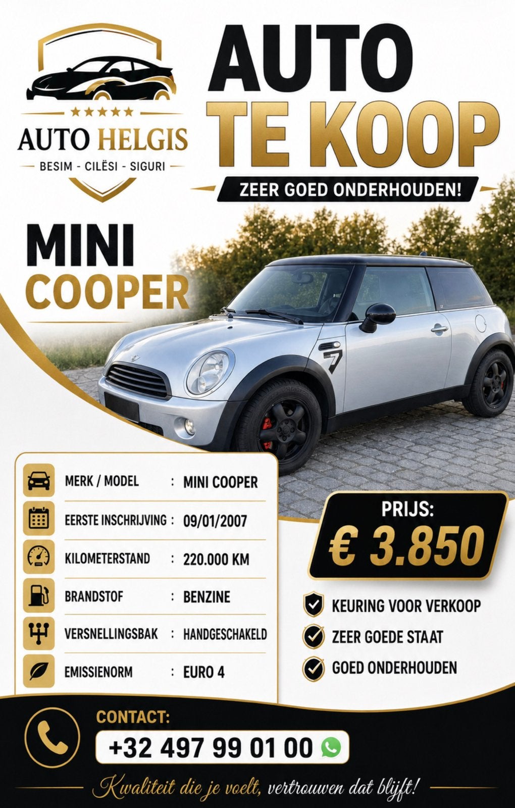 Mini Cuper ONE, Autos, Argent ou Gris, Achat, Entreprise, Boîte manuelle