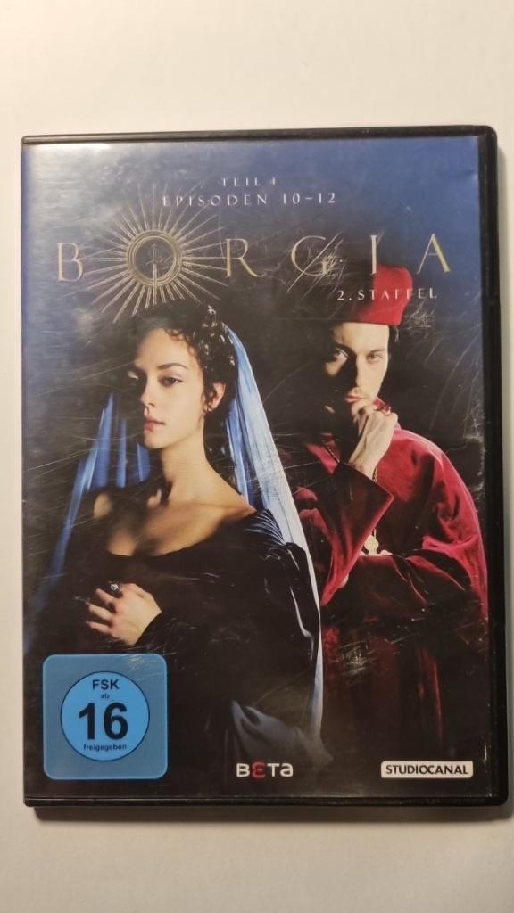 borgia teil 4 episoden 10 12, Cd's en Dvd's, Ophalen of Verzenden, Gebruikt