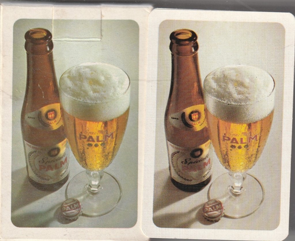 22 / BIER PALM FLESJE + GLAS, Verzamelen, Ophalen of Verzenden, Nieuw, Speelkaart(en)