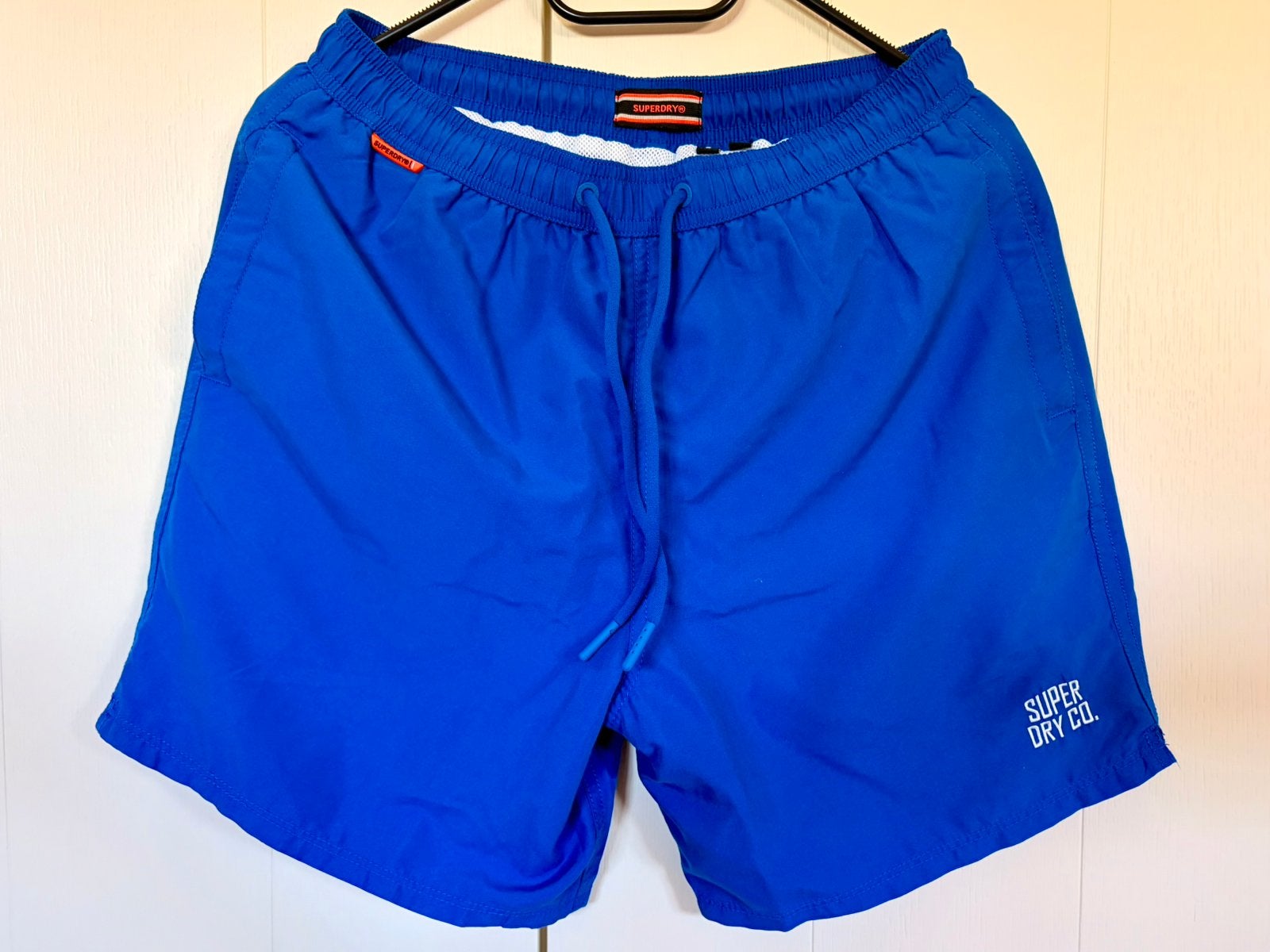 Superdry Zwemshort - Blauw - Maat S, Ophalen of Verzenden, Maat 46 (S) of kleiner, Blauw, Zwemshort