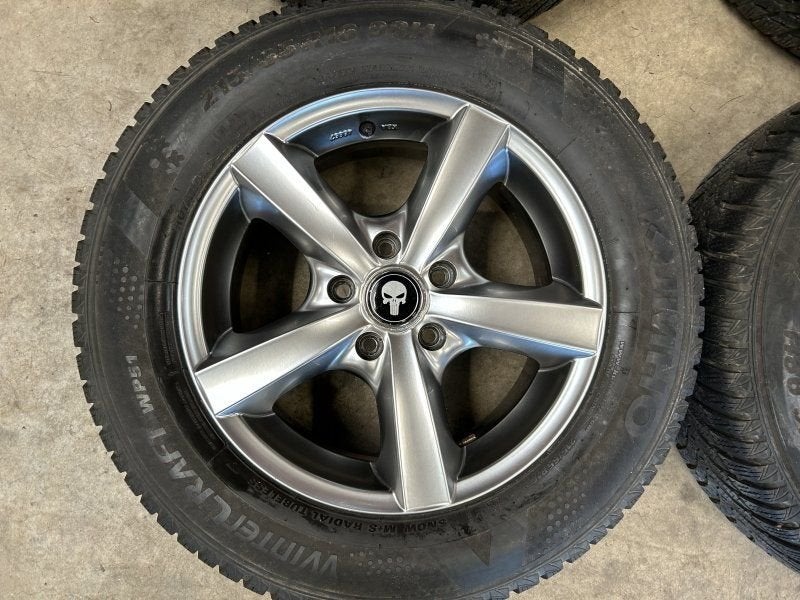 16 inch Dezent velgen + winterbanden Nissan Qashqai, Pneus et Jantes, 16 pouces, -, Utilisé