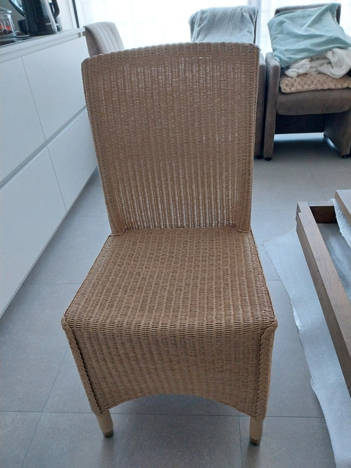 rieten stoel, Huis en Inrichting, Ophalen, Nieuw, Riet of Rotan, Twee