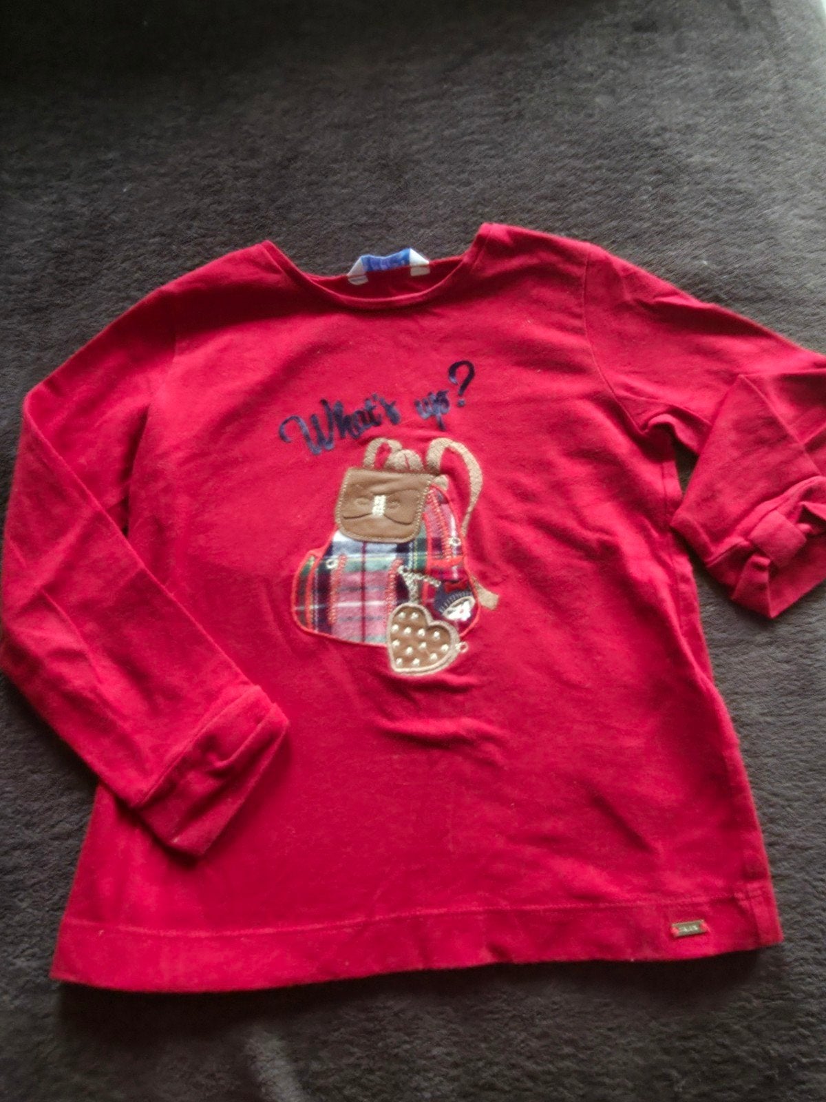 ⭕️⭕️⭕️mayoral longsleeve rood⭕️⭕️⭕️, Enlèvement ou Envoi, Chemise ou À manches longues, MAYORAL, Comme neuf