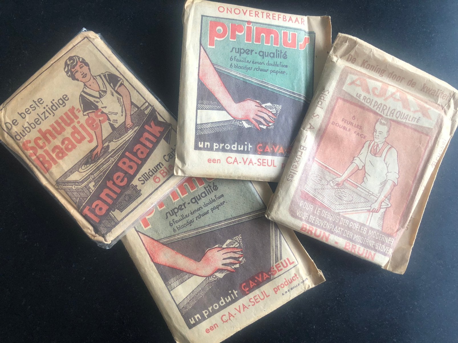 Pack de papier abrasif CA-VA-Seul complet, Enlèvement ou Envoi, Comme neuf, Emballage