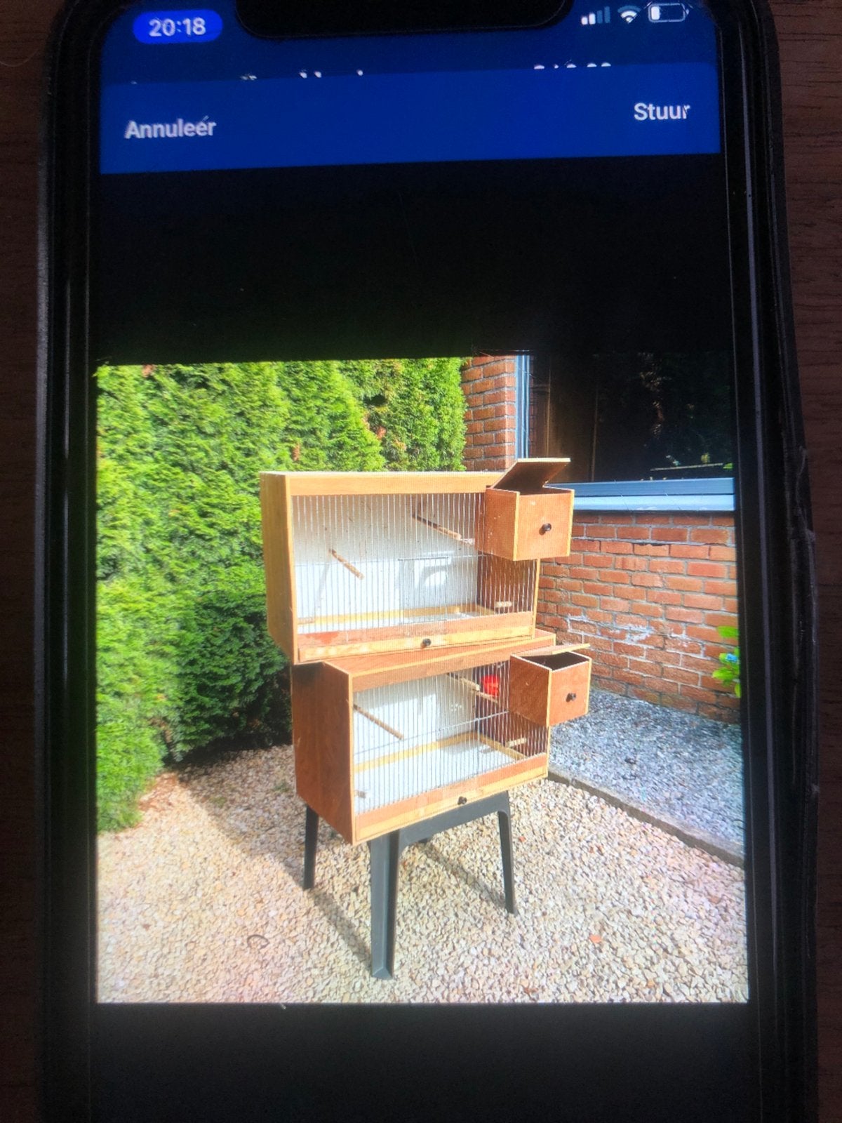 Twee stuks kweekkooien voor vogels, Animaux & Accessoires, Enlèvement