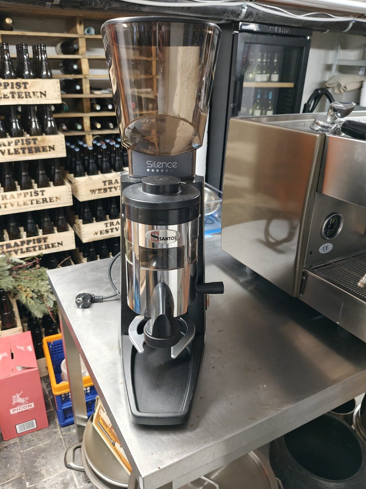 Santos silence koffiemaler te koop!, Ophalen