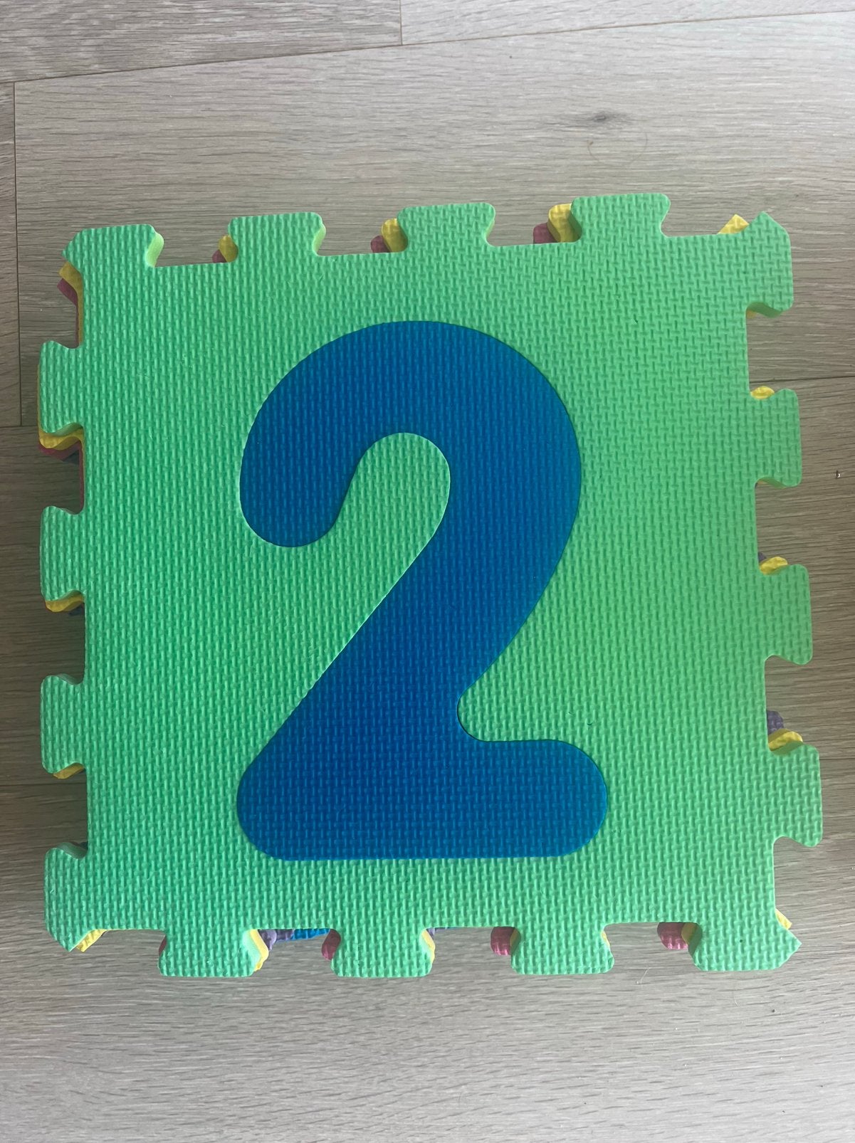 Speelmat - puzzelmat - speelkleed - grondpuzzel, Ophalen, Zo goed als nieuw