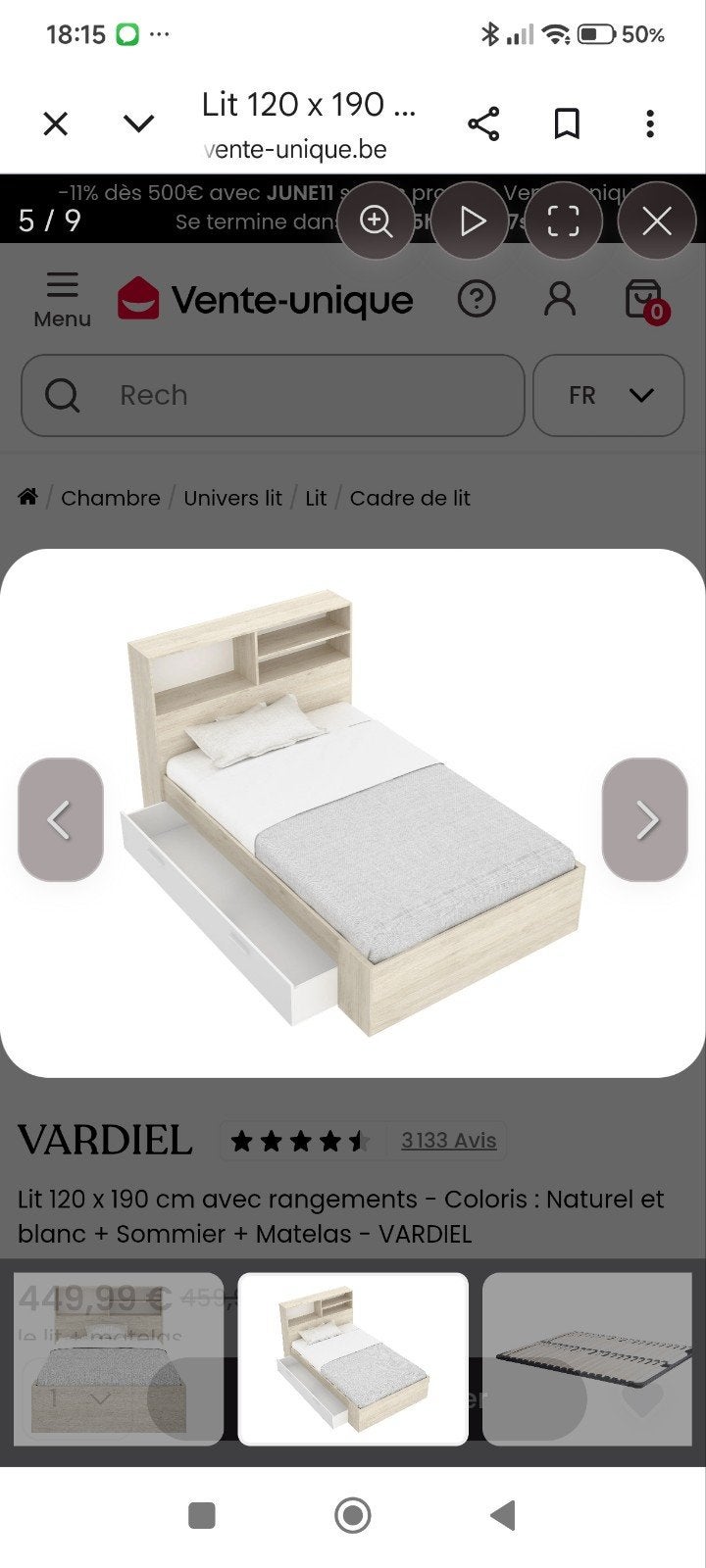 Lit 1 personne, Maison & Meubles, Chambre à coucher | Matelas & Sommiers, Matelas