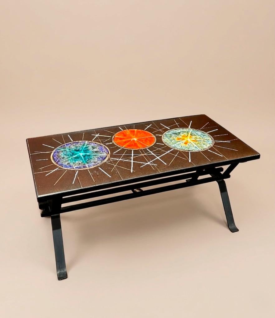 Table basse céramique / vintage, Enlèvement