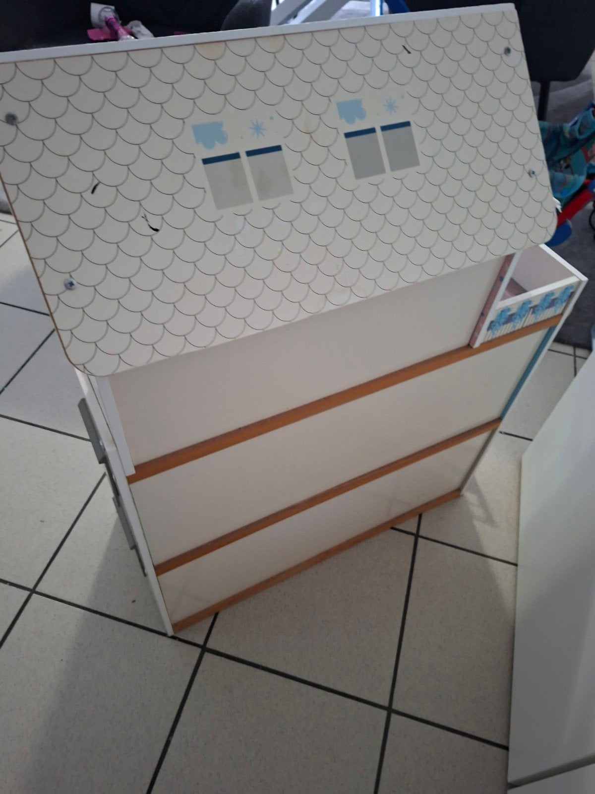 pop huis, Kinderen en Baby's, Speelgoed | Poppen, Ophalen, Gebruikt, Babypop