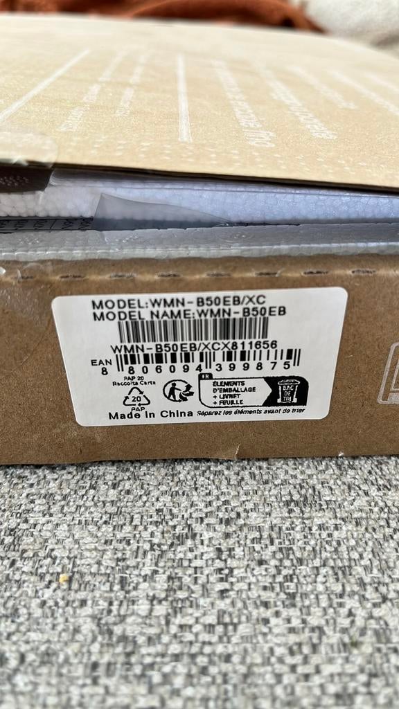 Samsung WMN-B50EB, Ophalen