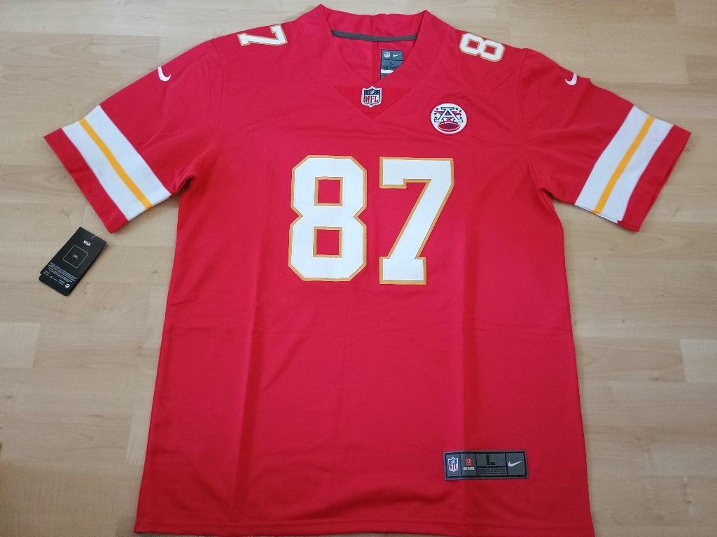Kansas City Chiefs Jersey Kelce maat: L, Kleding | Heren, Maat 52/54 (L), Verzenden, Overige typen, Nieuw