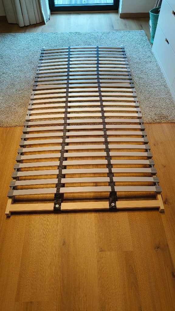 Lattenbodem 90x200, Ophalen, 90 cm, Eenpersoons, Zo goed als nieuw