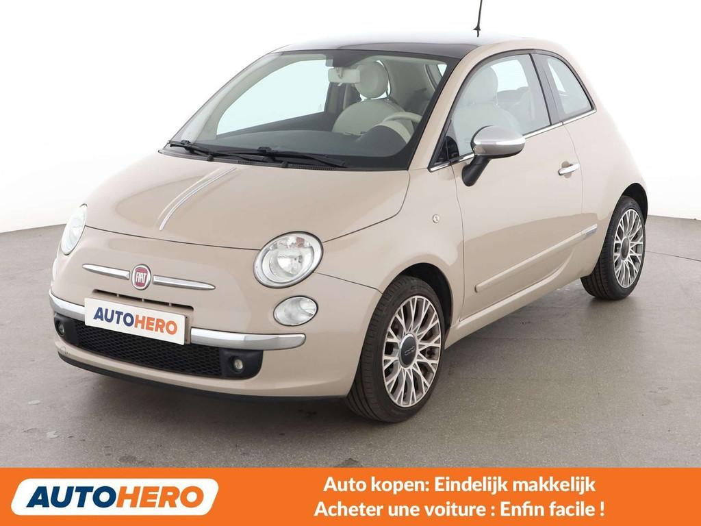 Fiat 500 1.2 Lounge (bj 2015), Auto's, Voorwielaandrijving, 4 zetels, Gebruikt, 1242 cc