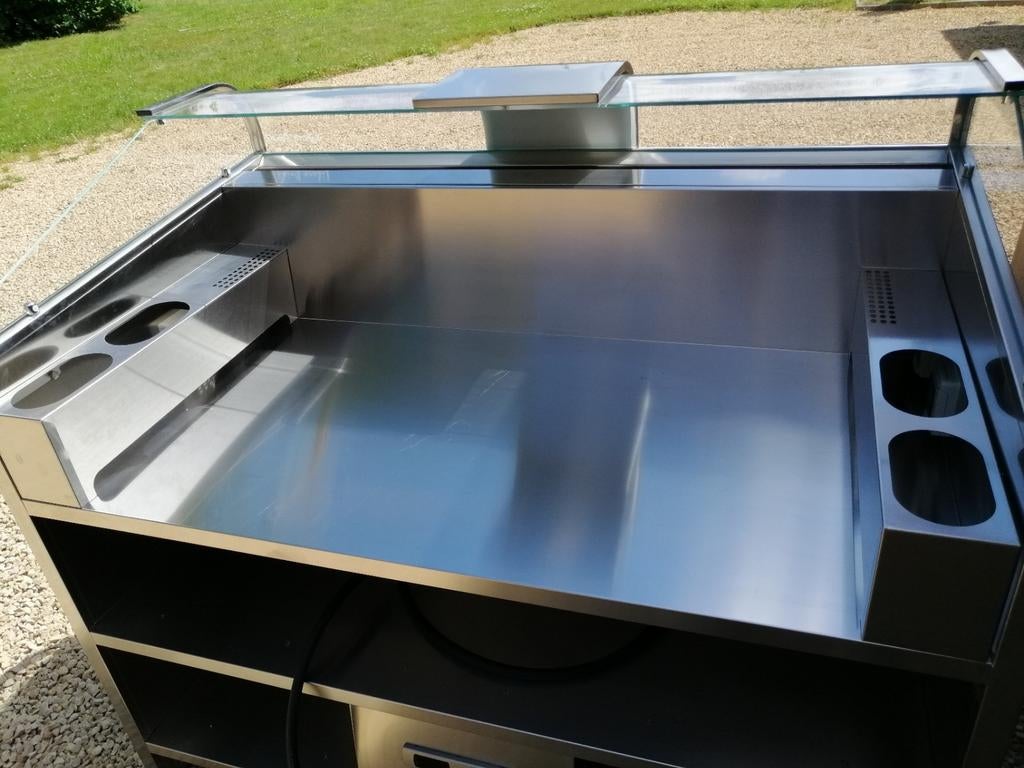 Comptoir de cuisine mobile professionnel Electrolux neuf, Enlèvement