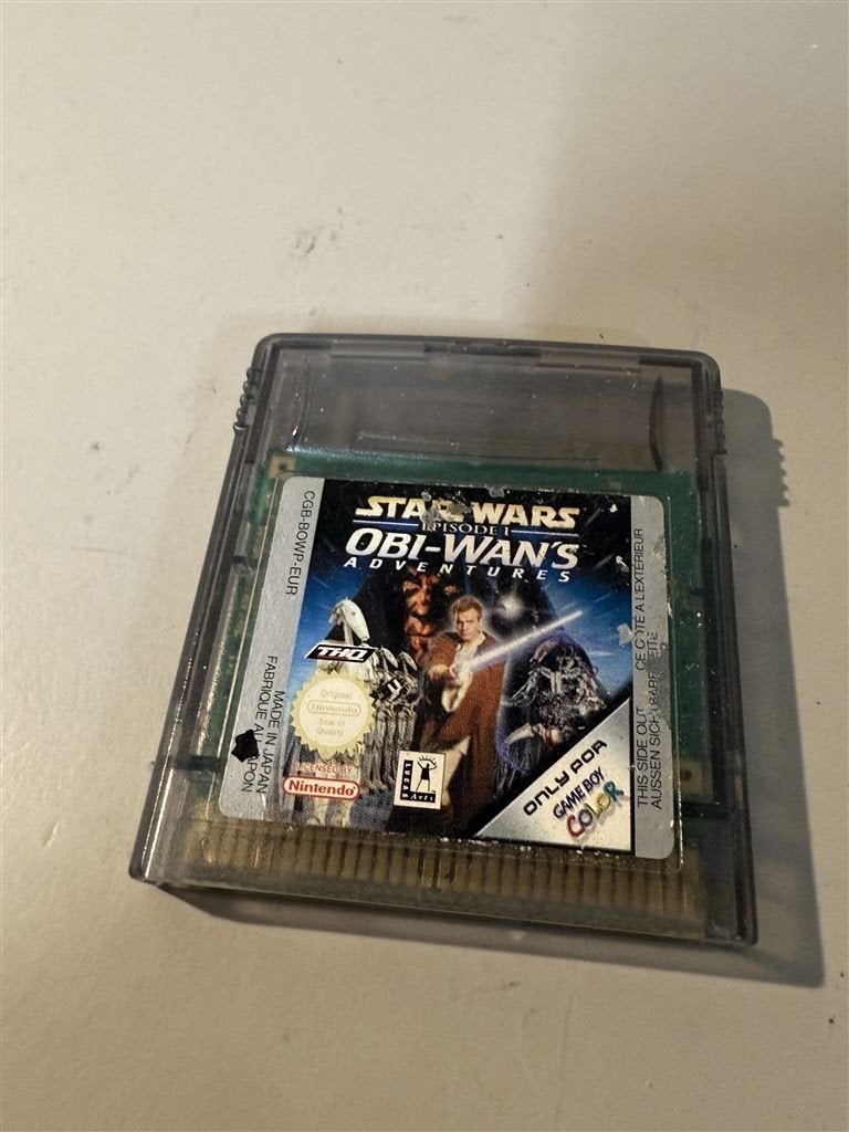 Nintendo Gameboy Color - Star wars Obi Wans adventures, Enlèvement ou Envoi, Utilisé