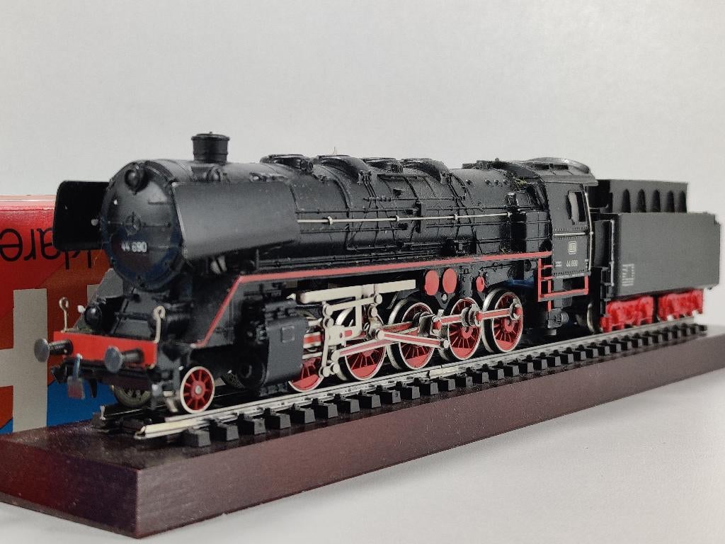 Marklin 8347 Stoomlocomotief BR44 DB DC, Gebruikt, Ophalen of Verzenden, Analoog, Märklin