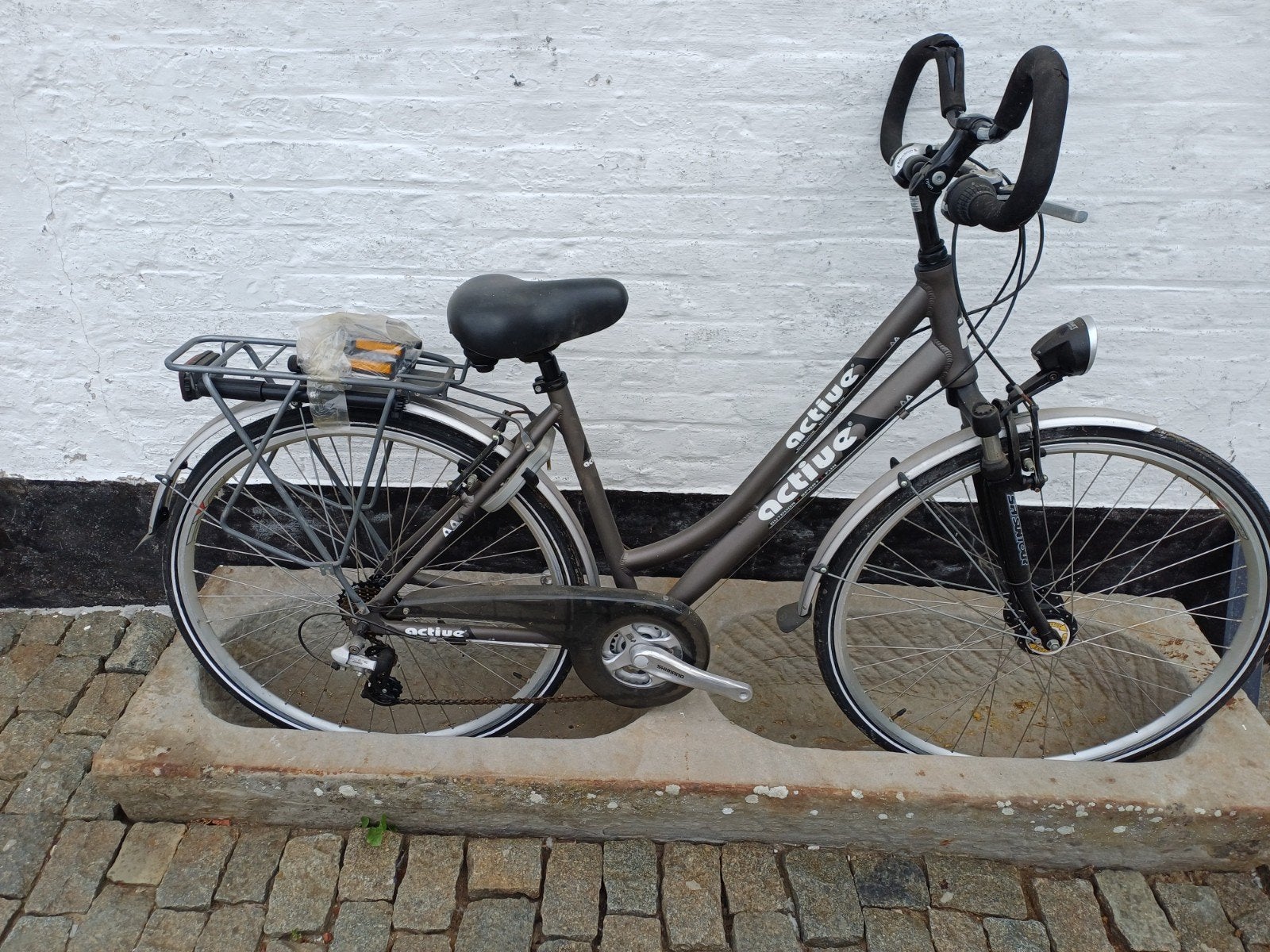 Nieuwe damesfiets, Ophalen, Versnellingen