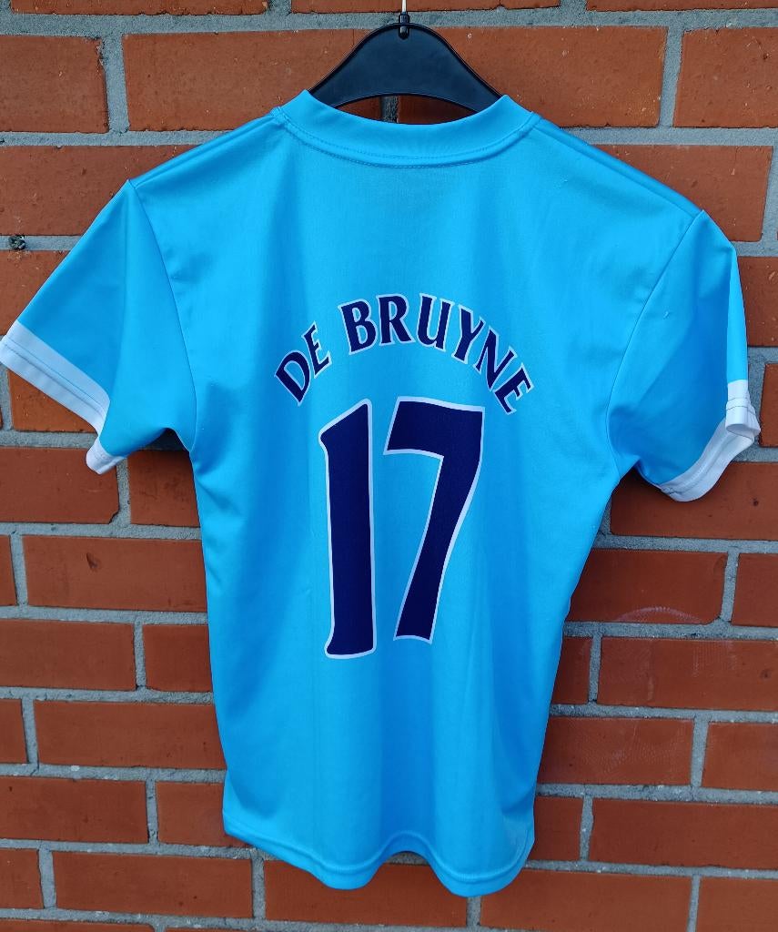 Maillot du Manchester City - De Bruyne, Sports & Fitness, Taille XS ou plus petite, Enlèvement ou Envoi, Utilisé, Maillot