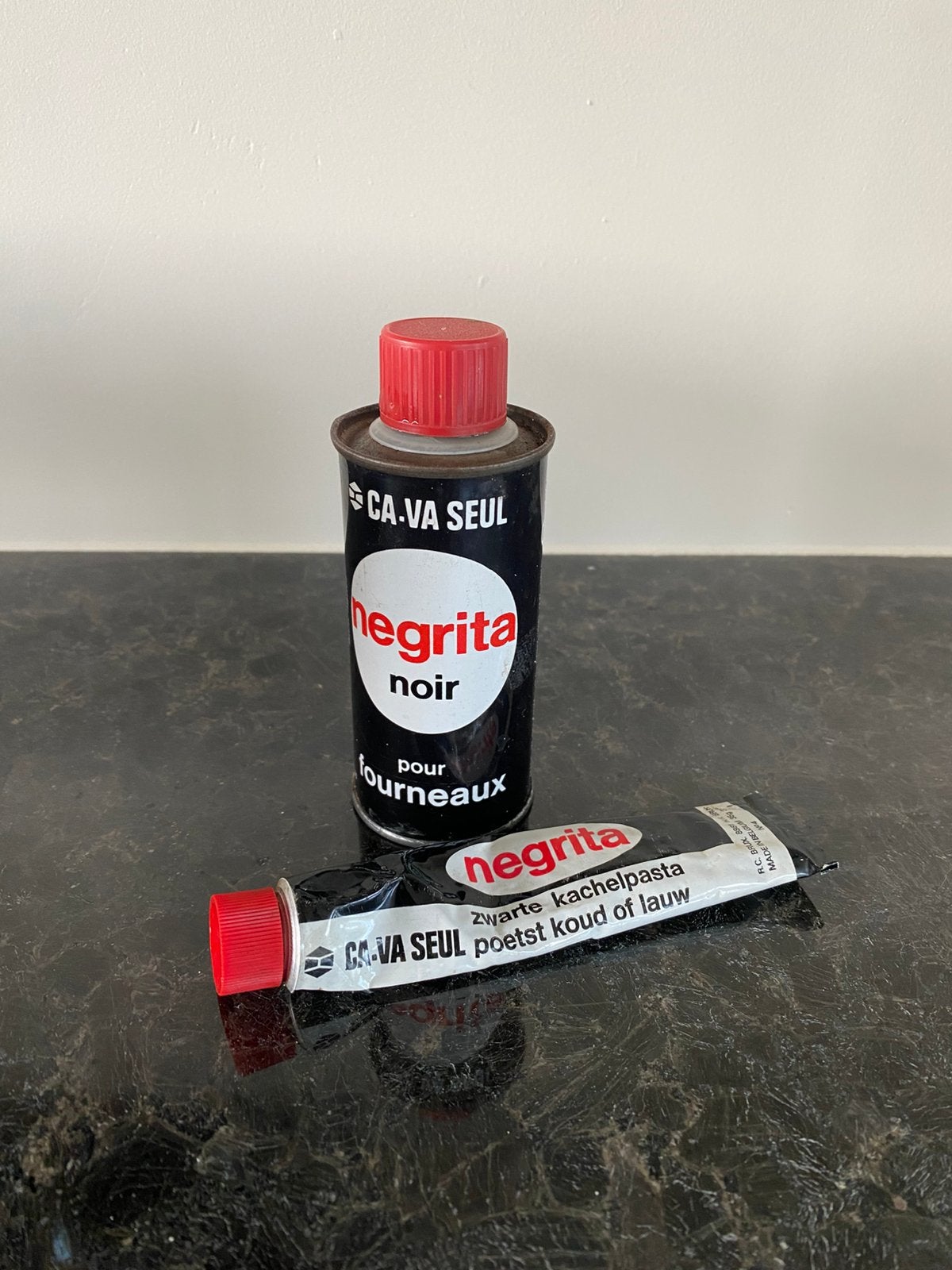 Ca va seul Negrita blik Reclame, Collections, Marques & Objets publicitaires, Enlèvement ou Envoi, Utilisé