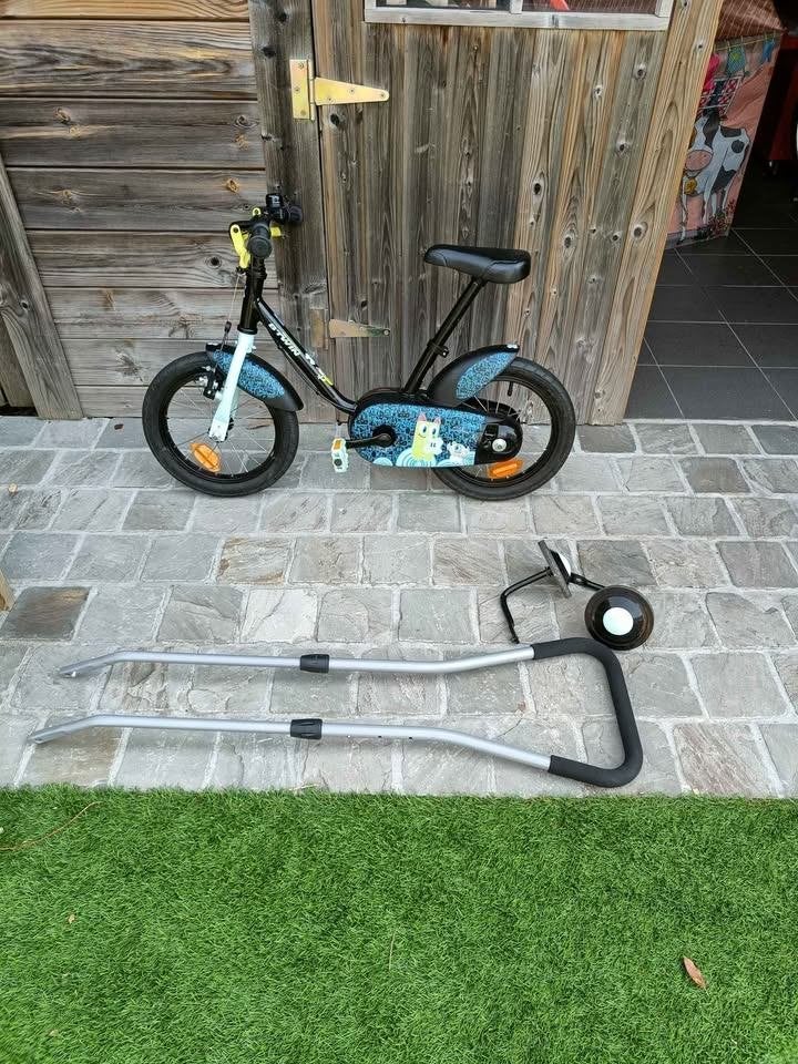 Kinderfiets maat 14 inch (3 tot 4,5 jaar), Ophalen, Gebruikt, B'twin