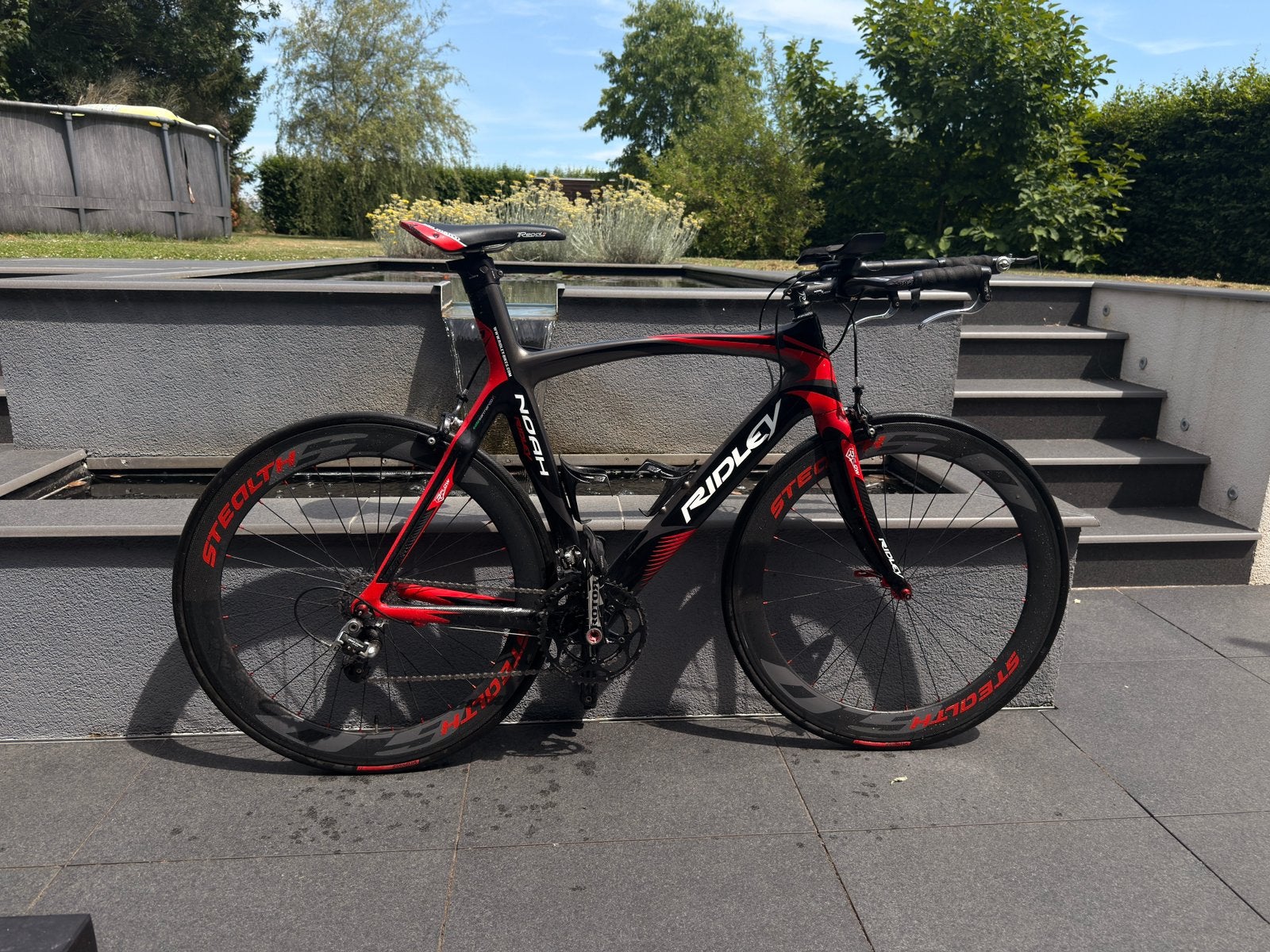 Aero Bike Carbon Frame and Carbon Wheels : Ridley Noah Fast., Vélos & Vélomoteurs, 53 à 57 cm, Enlèvement ou Envoi, Utilisé, 15 à 20 vitesses