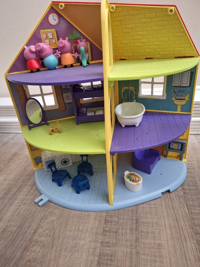 Peppa Pig Huisje en boekjes + Nijntjes boekjes, Ophalen, Gebruikt, Overige typen