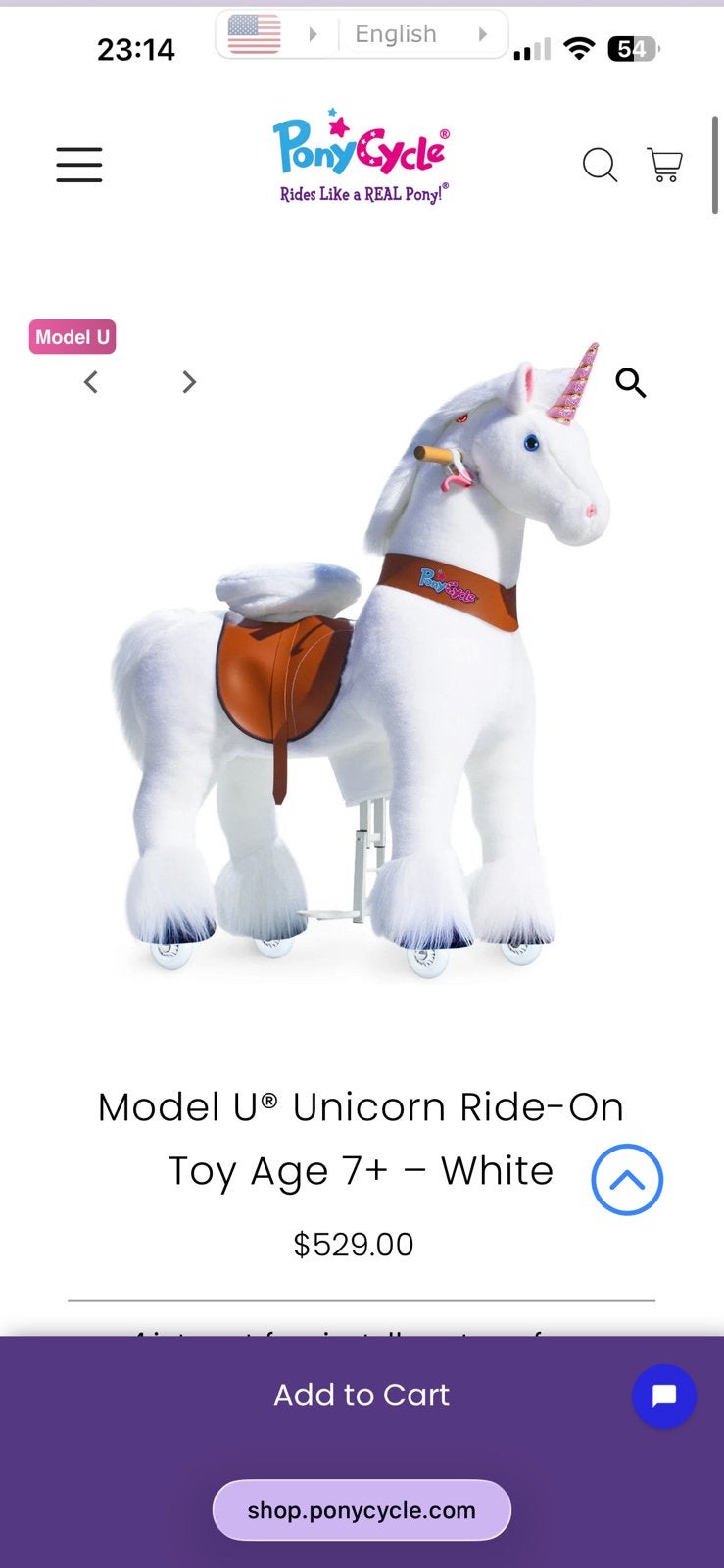 Ponycycle, Kinderen en Baby's, Ophalen, Zo goed als nieuw