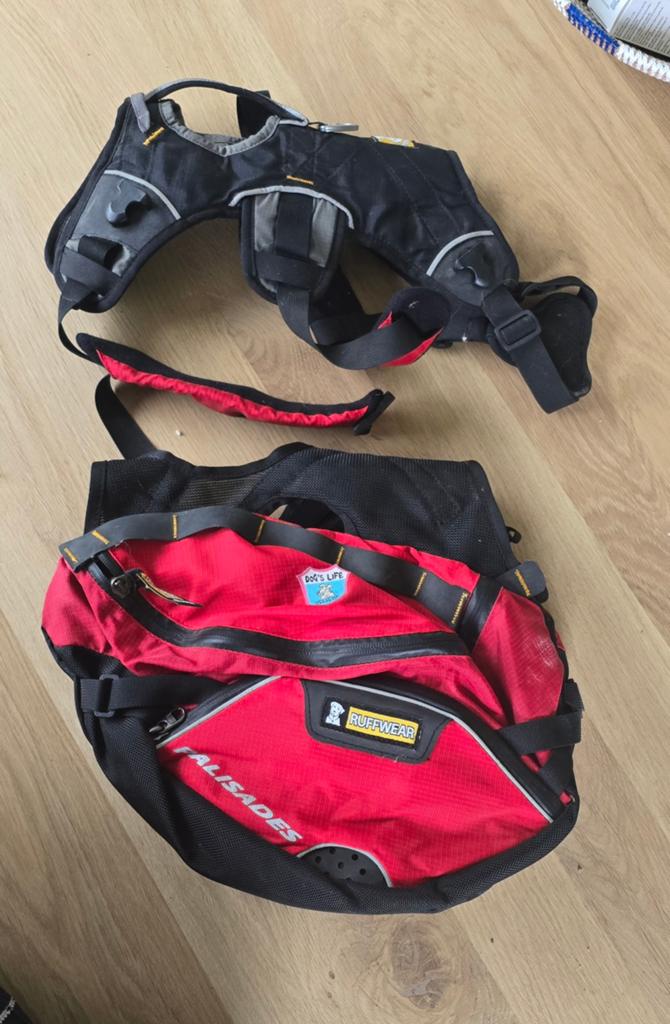 Hondenrugzak ruffwear palisades, Dieren en Toebehoren, Ophalen