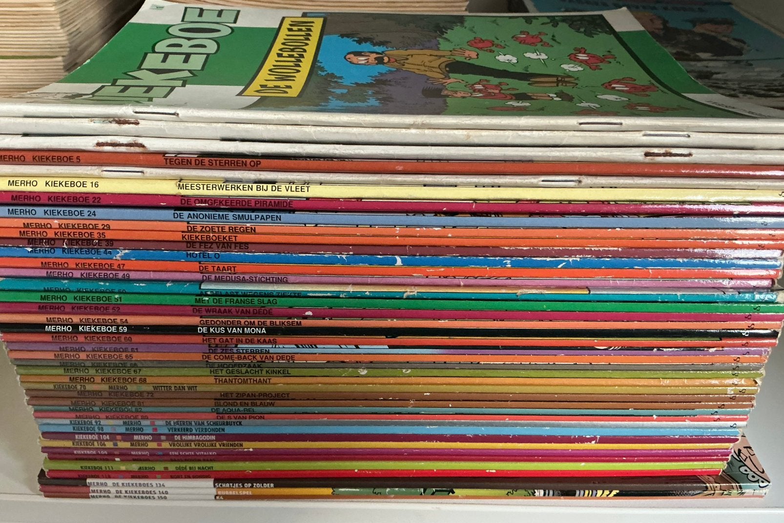 Strips Kiekeboe, Ophalen, Gelezen