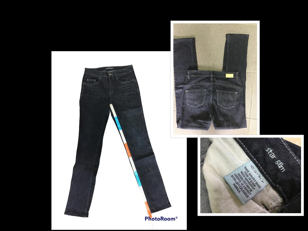 Esprit donkerblauwe jeans mt 26/34, Blauw, Ophalen of Verzenden, Zo goed als nieuw, W28 - W29 (confectie 36)