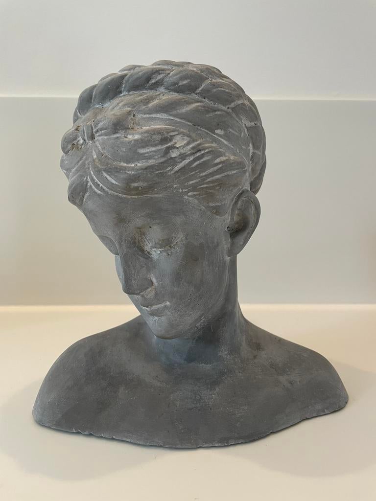 Beeldje vrouwenhoofd, Antiek en Kunst, Ophalen of Verzenden