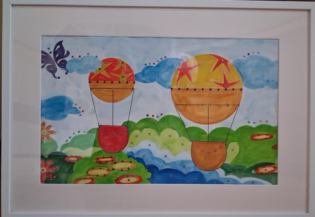 schilderijtjes voor kinderkamer, Ophalen