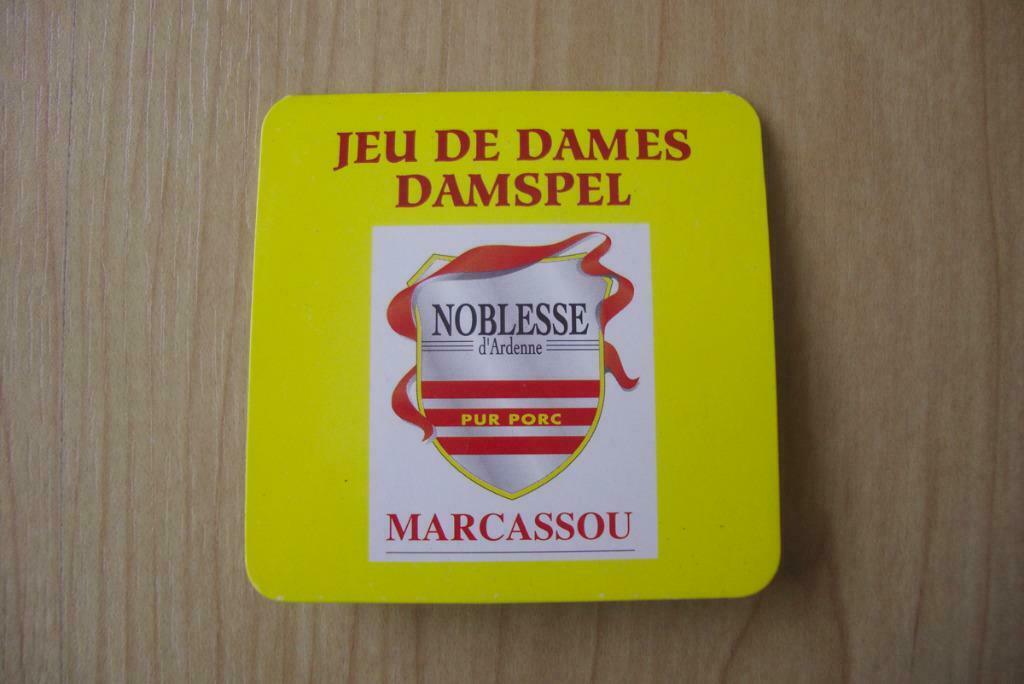 Marcassou spelletje Damspel, Collections, Enlèvement ou Envoi, Utilisé, Autres types