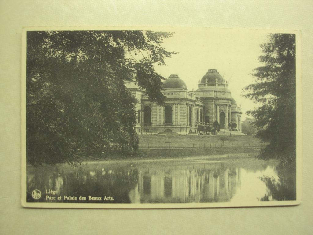 52411 - LIEGE - PARC ET PALAIS DES BEAUX ARTS, Envoi