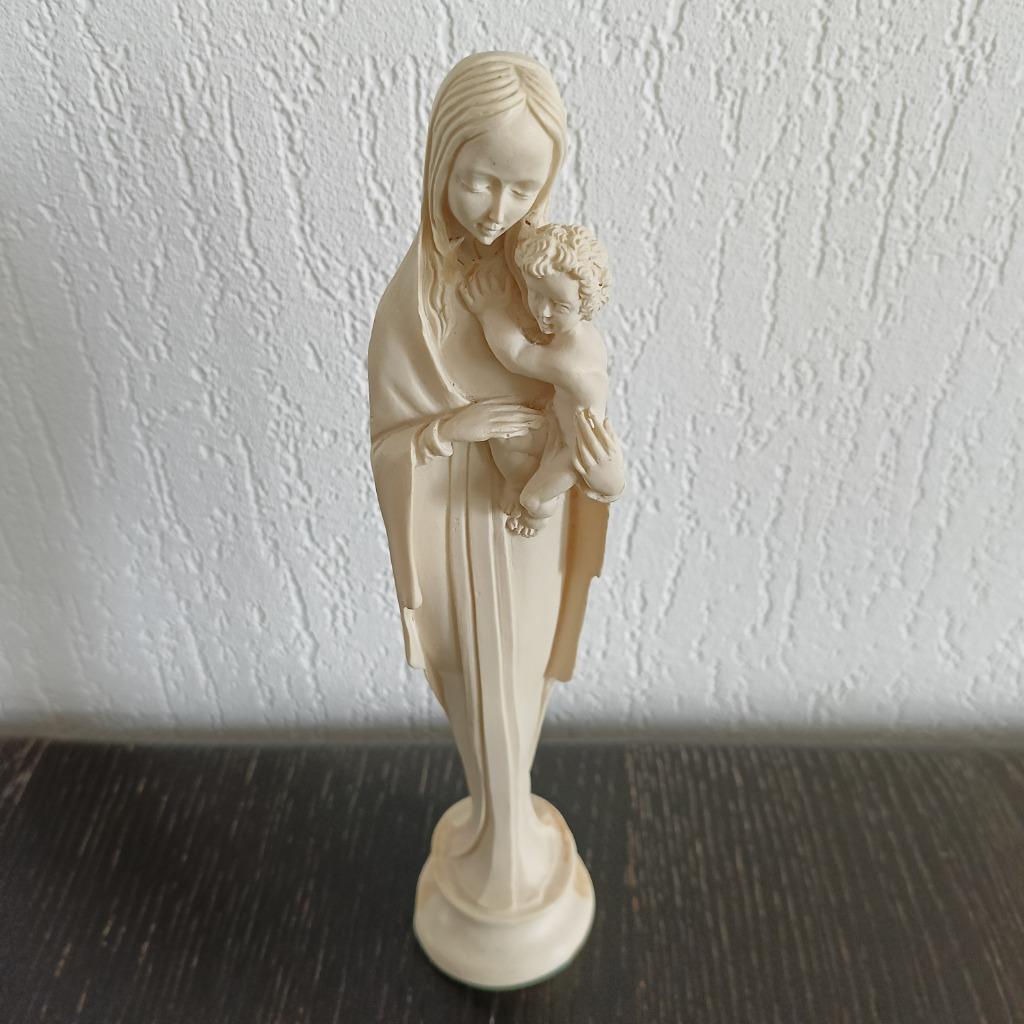 Antiek beeldje Maria met kind., Enlèvement ou Envoi, Image