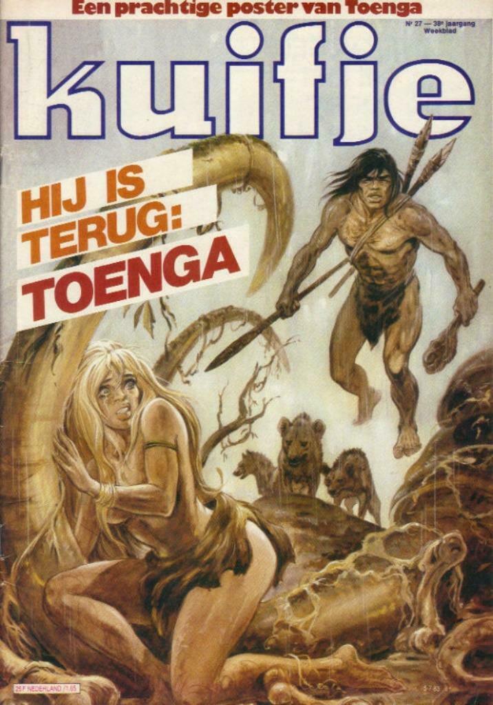 Weekblad Kuifje van 5-7-1983, 38ste Jaargang, Nummer  27, Boeken, Gelezen, Europa, Ophalen of Verzenden, Meerdere comics