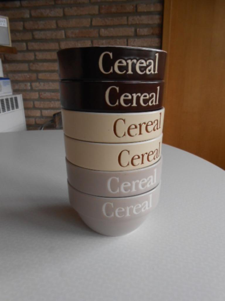 Cereal kommen pastakommen Elegance cuisine Ø14cm H8cm, Huis en Inrichting, Keuken | Servies, Ophalen of Verzenden, Gebruikt, Keramiek