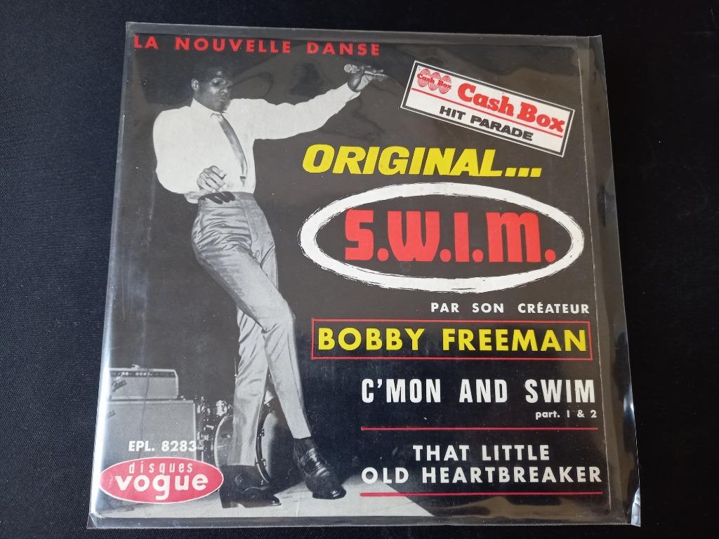 Bobby Freeman – S-W-I-M " Funk / Soul , R&B " Ep, CD & DVD, Vinyles Singles, Comme neuf, EP, R&B et Soul, 7 pouces, Enlèvement ou Envoi