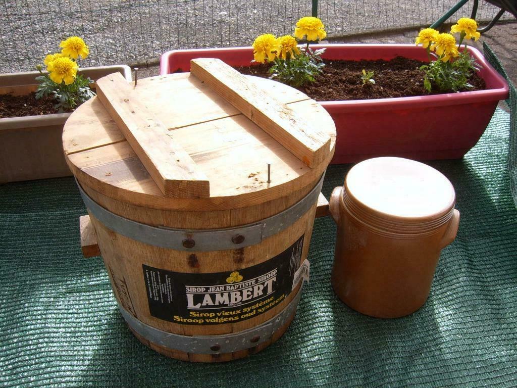 cuvelle en bois, Enlèvement ou Envoi, Comme neuf