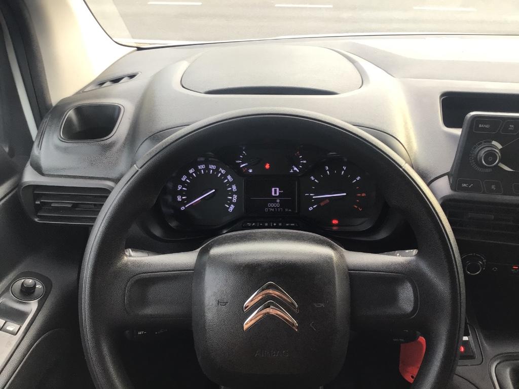 citroen berlingo 12i benzine 110pk 2022 74000km 11950e ex, Voorwielaandrijving, Stof, 4 cilinders, Citroën