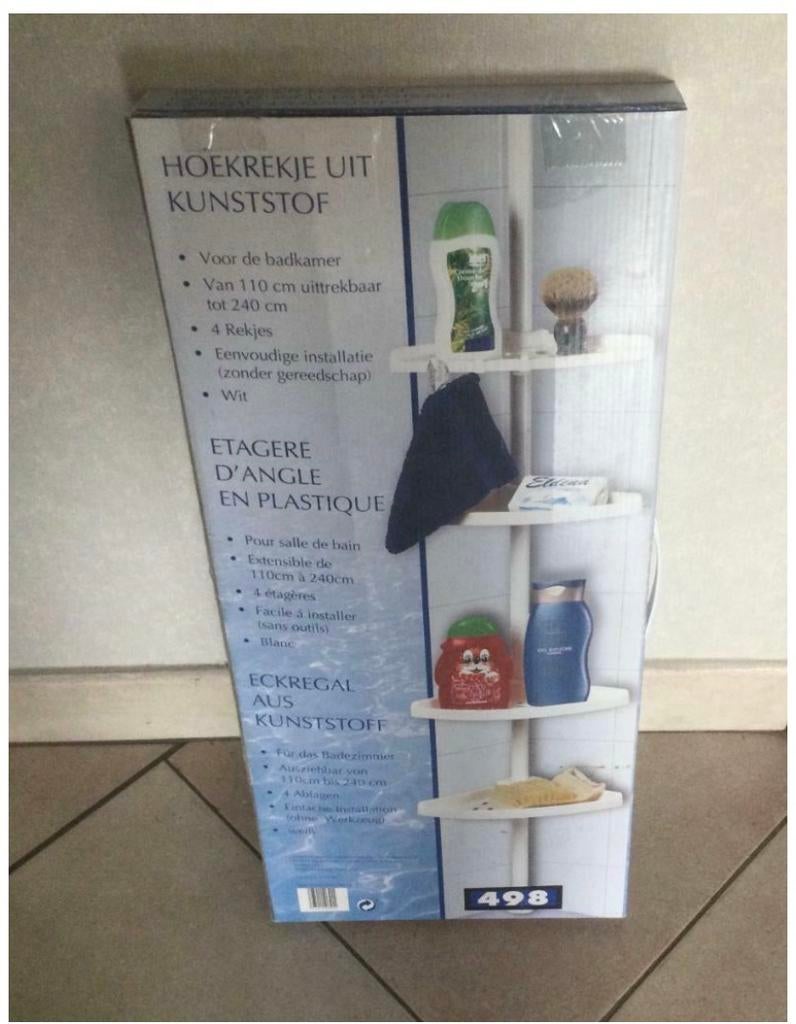 Hoekrekje voor badkamer, Huis en Inrichting, Ophalen, Zo goed als nieuw