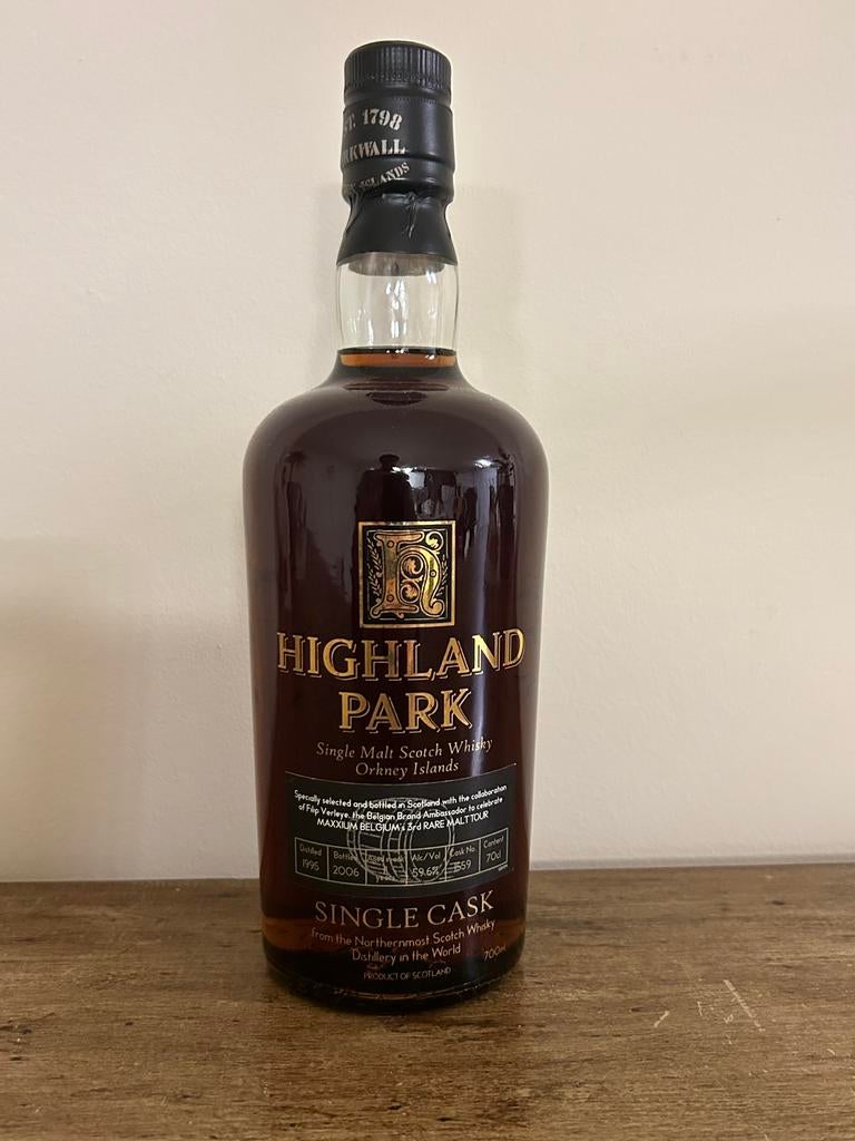 Single Malt Whisky - Highland Park 1995, Ophalen, Nieuw, Vol