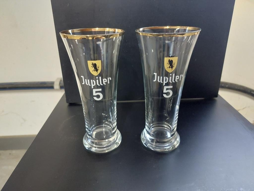 Lunettes à sifflet Jupiler No. 5, Collections, Enlèvement ou Envoi, Comme neuf, Verre ou Verres, Jupiler