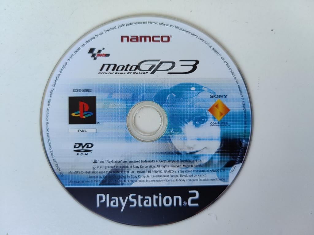 PS2 Moto GP3, Consoles de jeu & Jeux vidéo, Enlèvement ou Envoi, Utilisé