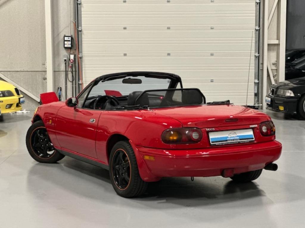Mazda MX-5 1.6i 16v NA | Sportuitlaat | Leder | Mooie staat, Autos, Mazda, Achat, Entreprise, Boîte manuelle, Noir