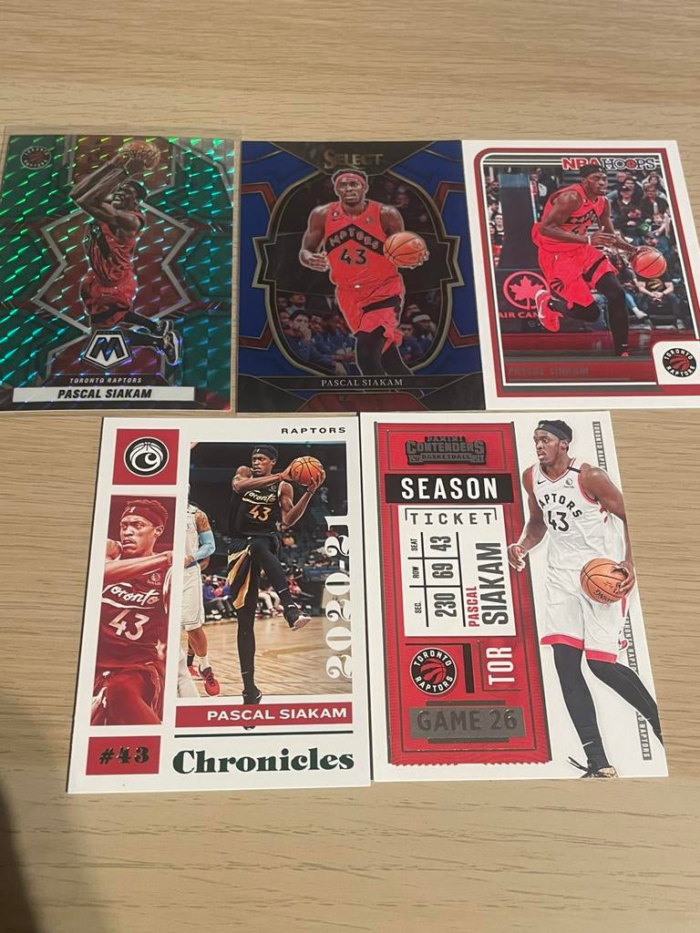 Billets pour Pascal Siakam, Enlèvement ou Envoi, Neuf, Plusieurs images
